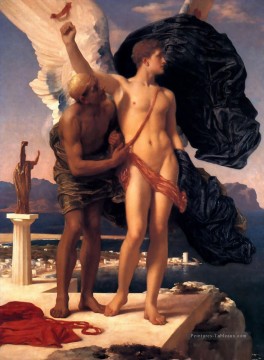  Leighton Peintre - Icarus académisme Frédéric Leighton